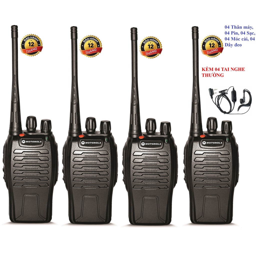 Bộ 4 Bộ Đàm Motorola MT920 (siêu rẻ bền đẹp)
