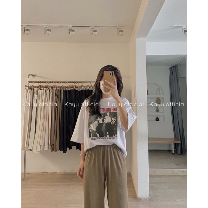Áo phông chất mát in ảnh - Pktbr (ảnh thật)