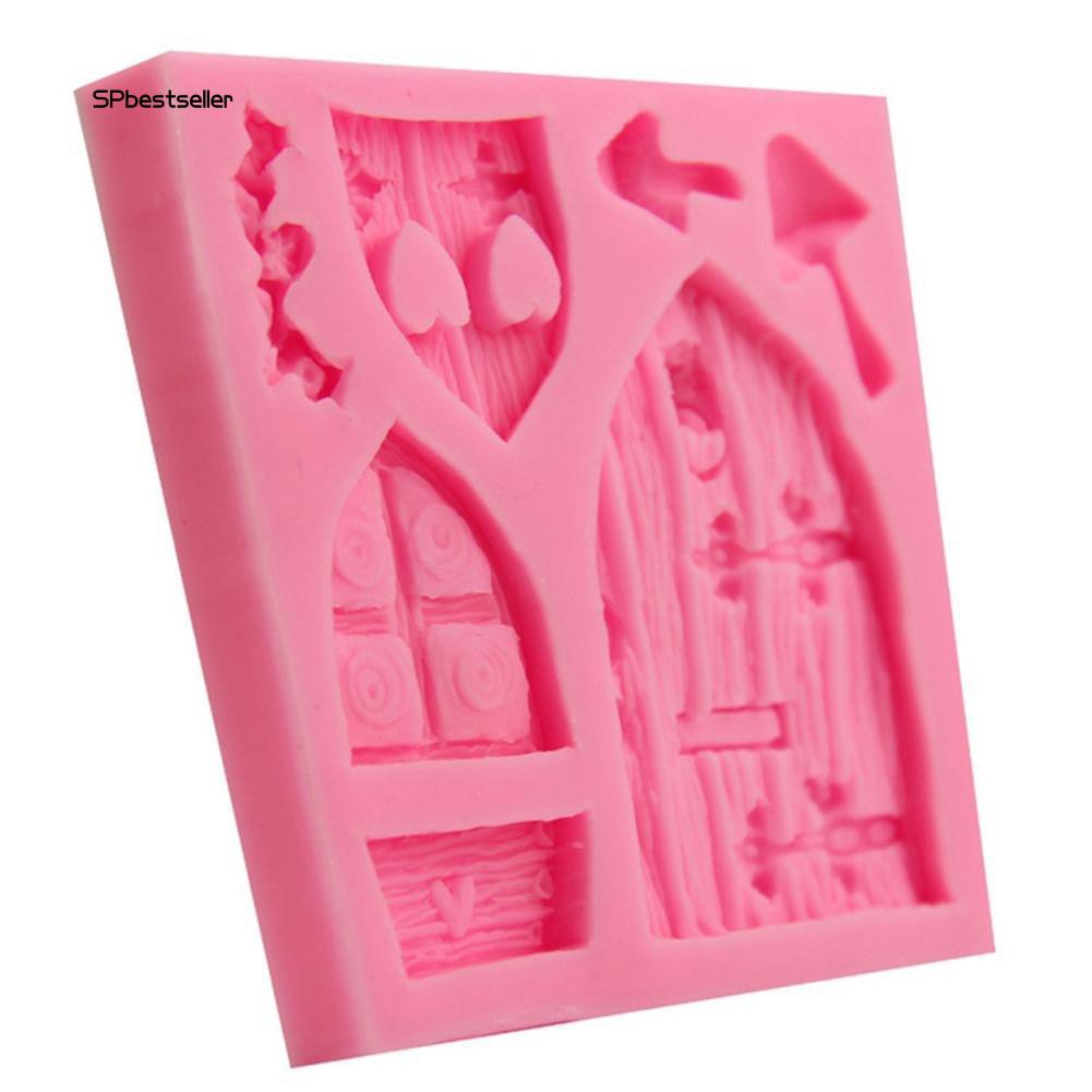 Khuôn silicon làm bánh đa năng tiện dụng hình cánh cửa sổ cổ điển