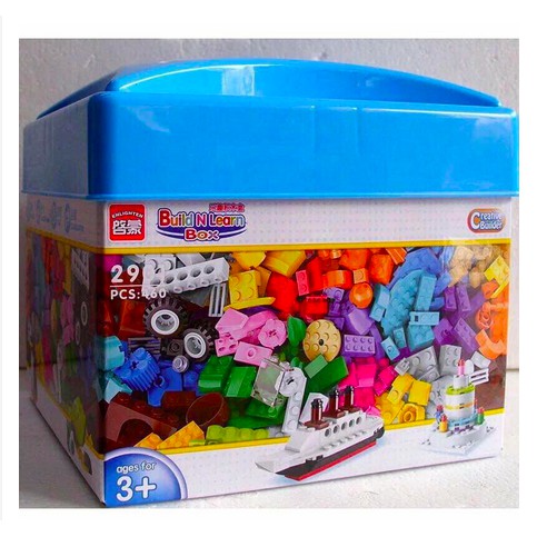 LeGo 460 Chi Tiết Cao Cấp ENLI - Bộ Lego Lắp Ghép Sáng Tạo - Đồ Chơi Xếp Hình Cho Bé, Gồm Sổ Hướng Dẫn - Dreamworld