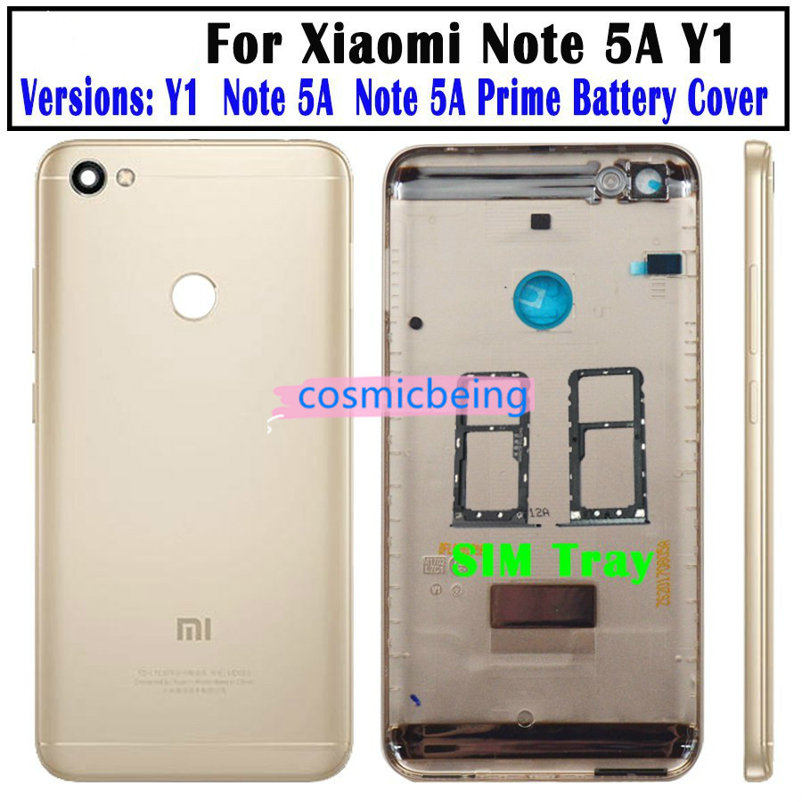 Ốp Lưng Da Nắp Gập Cho Xiaomi Redmi Note 5a Mdt6 Redmi Note 5a Prime