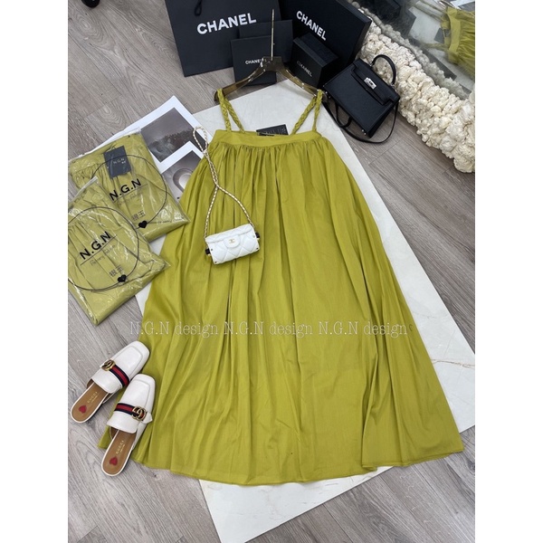 [ 225] Váy Maxi Dây Tết 2 Màu Dang Suông Siêu Xinh Có Ảnh Thật Kèm Video | BigBuy360 - bigbuy360.vn