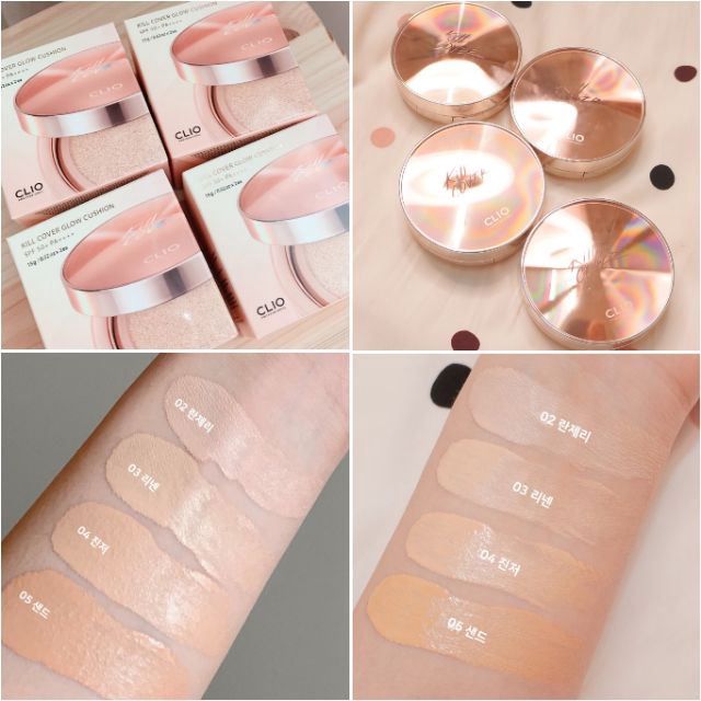 (Có Kèm Lõi Refill) Phấn Nước Clio Kill Cover Glow Cushion