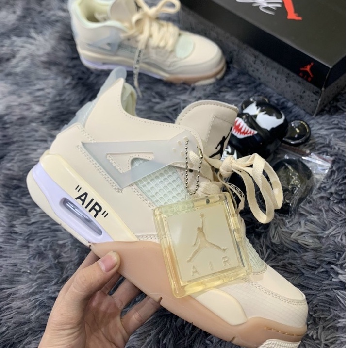 GIÀY jd4 THỂ THAO SNEAKER NAM NỮ CÁC MẪU , GIÀY JORDAN 4 VÀNG CÁT BẢN SC ĐẸP MỚI NHẤT