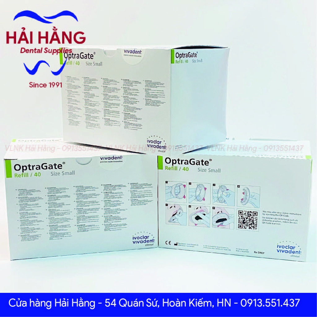Banh miệng dùng một lần Optragate chính hãng Vivadent