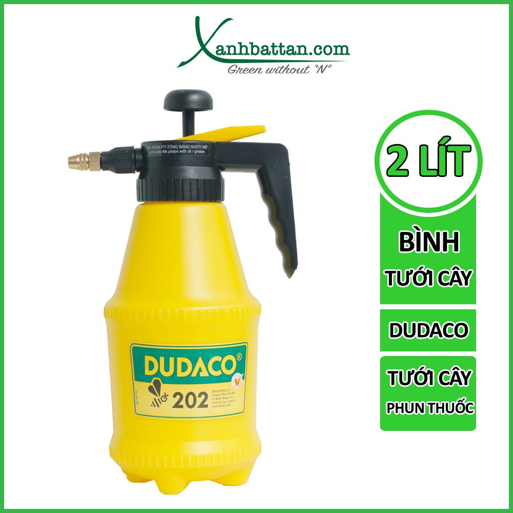 Bình Tưới Cây Dudaco 2 Lít Bằng Nhựa Cao Cấp - Độ Bền Cao