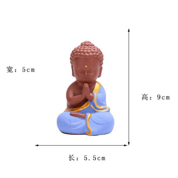 Tượng Phật Thích Ca Gốm Sứ Trang Trí Góc Làm Việc, phòng khách, bàn trà, tiểu cảnh, bể cá Siêu dễ thương | BigBuy360 - bigbuy360.vn