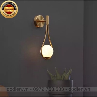 Đèn tường đèn gắn tường giọt nước mặt trăng phòng ngủ phòng khách