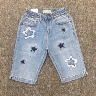 quần jeans ngố vnxk thêu ngôi sao