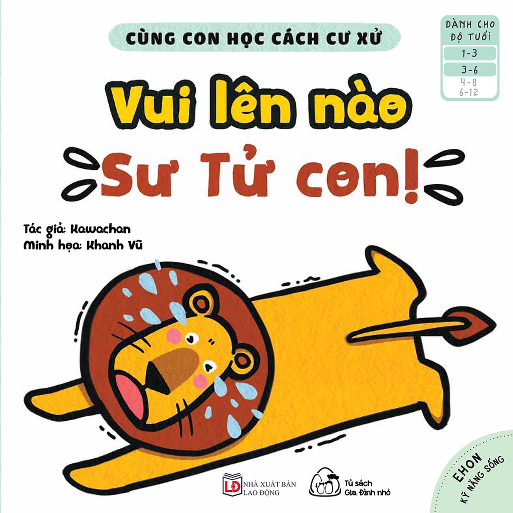 Sách - Combo 6 cuốn Ehon Cùng Con Học Cách Cư Xử Dành Cho Bé 1-6 Tuổi - Lẻ Tự Chọn