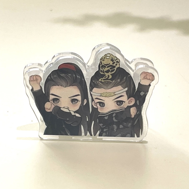 Bjyx Wang Yibo Xiao Zhan Kẹp Đứng acrylic