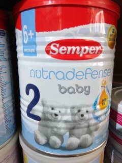 Sữa bột Semper Nutradefense baby của Nga 400gam