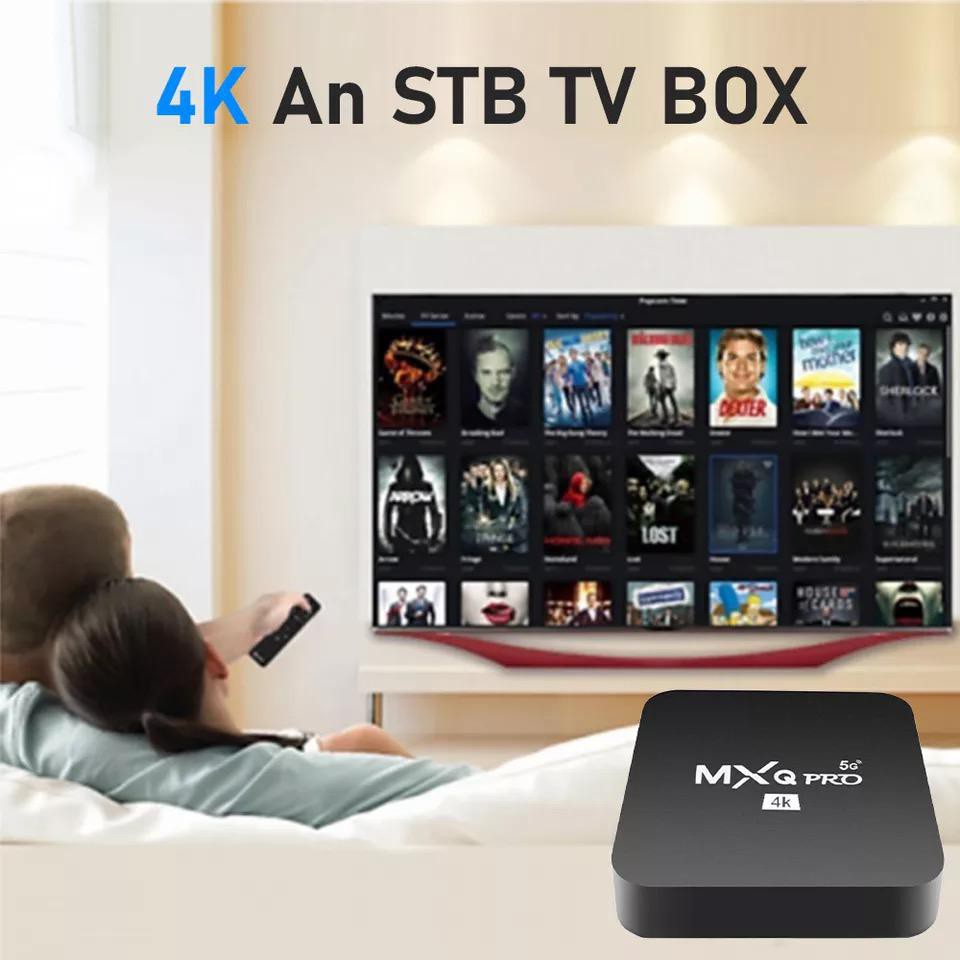 Đầu Mxq Pro Smart Tv Box 4k 5g 8gb / 128ggb Wifi Android 10.1