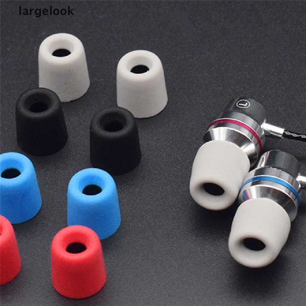 [Hàng mới về] Set 10 nút bọc tai nghe nhét tai chống ồn bằng mút hoạt tính tiện dụng