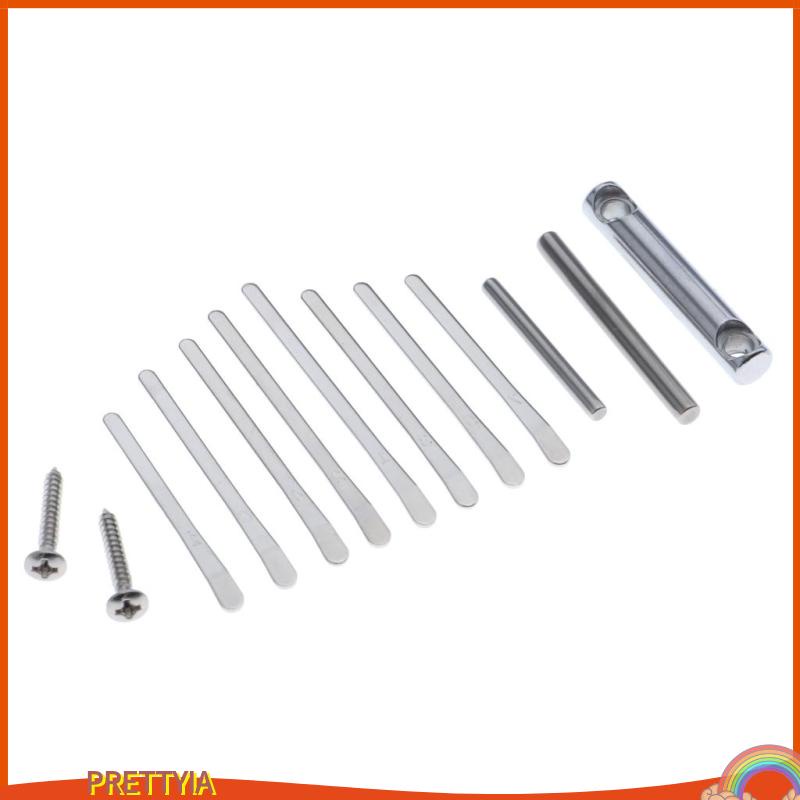 Phụ kiện 8 phím đàn kalimba kèm ốc vít cho người mới bắt đầu