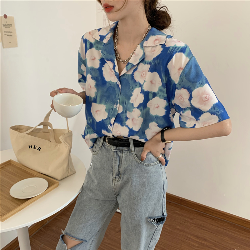 Áo Sơ Mi Tay Ngắn Thời Trang Dành Cho Nữ