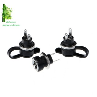 Jack cắm nguồn DC-022B 5.5x2.1 Jack cái có cao su bịt chống nước