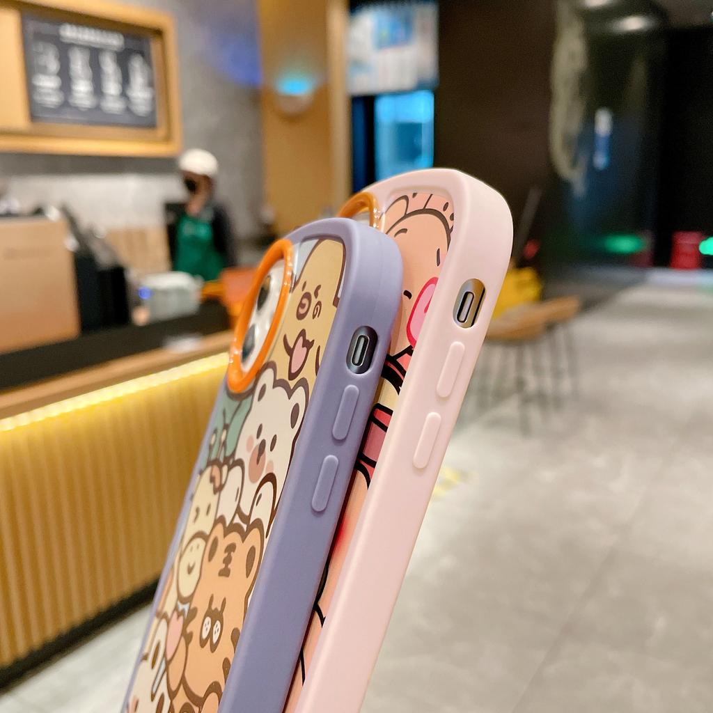 Ốp Điện Thoại Dẻo Họa Tiết Winnie the Pooh Dễ Thương Cho IPhone 13Promax 12 11 7Plus X Xs Max XR