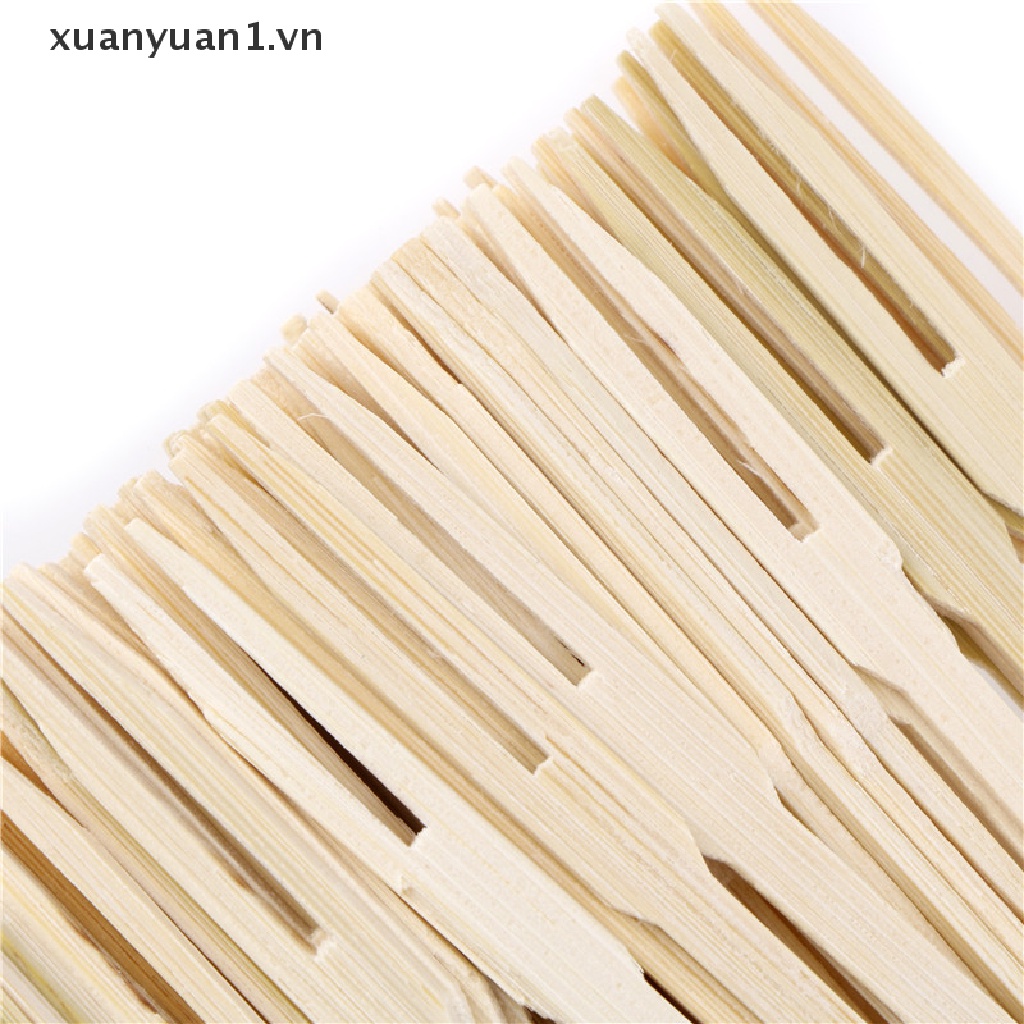 Set 80 Nĩa Tre Ăn Trái Cây Dùng Một Lần Tiện Dụng