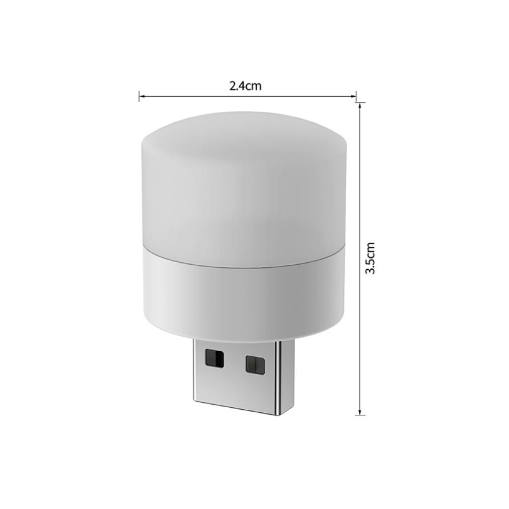 Đèn LED Đọc Sách Bảo Vệ Mắt Sạc USB E2I7 Hình Tròn Tiện Dụng