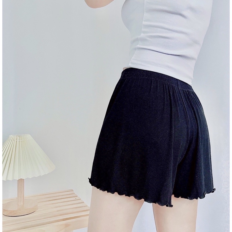 Quần Short Thun Mặc Nhà Chất Cotton Siêu Mịn Mát