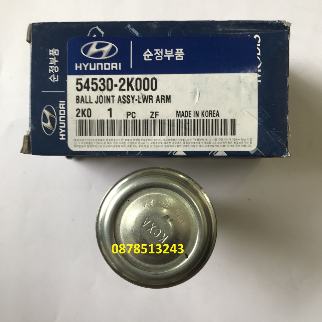 Rô tuyn trụ đứng càng A xe Kia Morning, Hyundai I10 Mã:545302K000