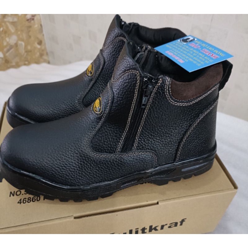 GIÀY BẢO HỘ Thợ hàn SOBAR(mũi sắt đế chống đinh)