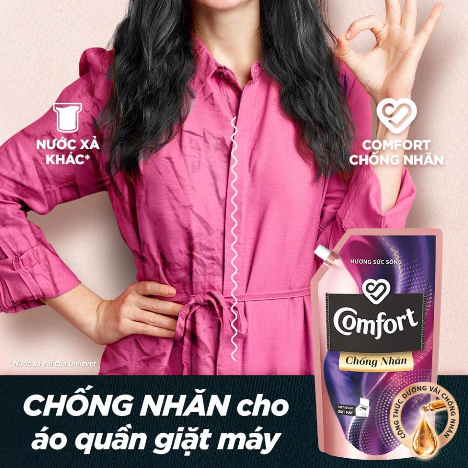 Nước Xả Vải Comfort Chống Nhăn túi 2.7L