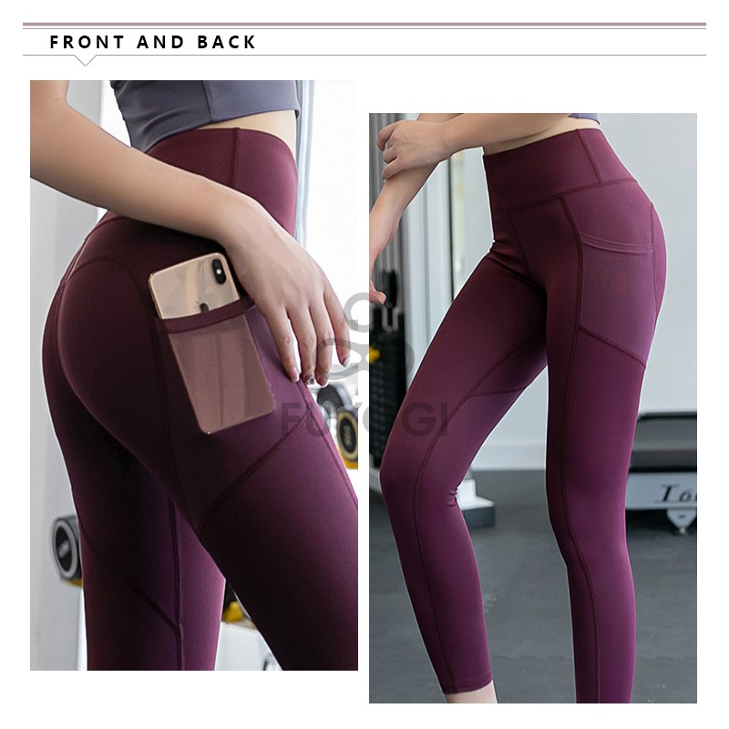 Quần Legging thể thao dáng ôm thiết kế nâng hông co giãn dành cho nữ | BigBuy360 - bigbuy360.vn