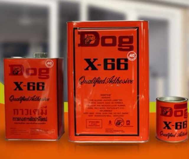 Keo Dog X66 dính thảm, da, cao su, màng nhựa với gỗ, formica 100ml