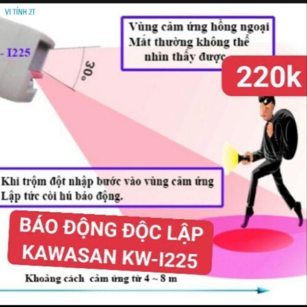 Báo trộm độc lập kawasan i225 chính hãng