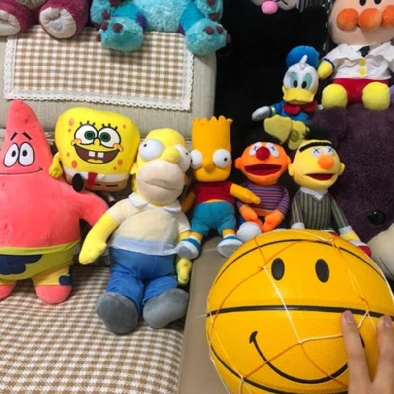 Búp Bê Nhồi Bông Hình Nhân Vật Hoạt Hình Gia Đình Simpson