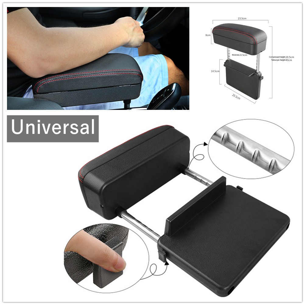 Hộp Tỳ Tay Ô Tô Bọc Da Cao Cấp, Tiện Lợi Dùng Chung Cho Tât Cả Các Dòng Xe Ô Tô