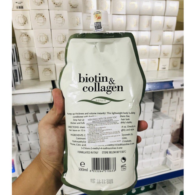 Kem hấp pục hồi và tái sinh tóc Biotin&Collagen | BigBuy360 - bigbuy360.vn