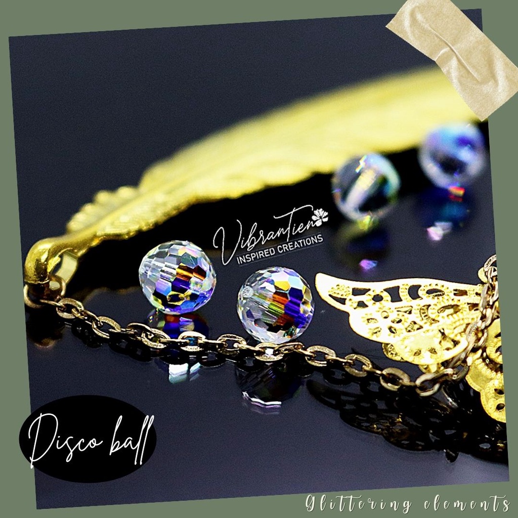 Pha lê Swarovski giác nhuyễn 10 ly