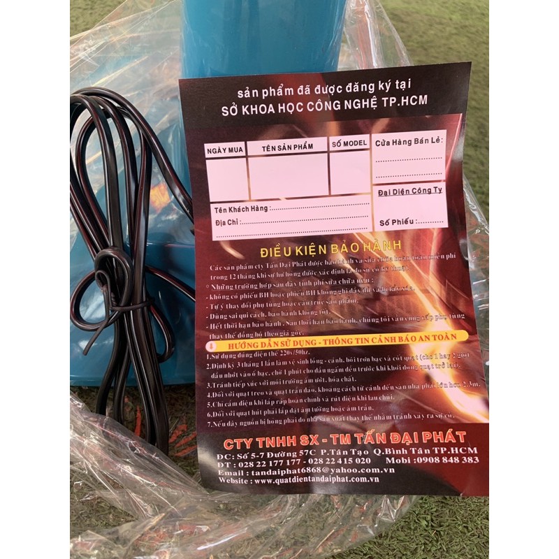 Quạt lỡ Fuji, sản phẩm chính hãng công ty Tấn Đại Phát