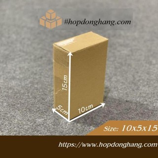 [Giá 1k]15x10x5 Hộp Carton Đóng Hàng