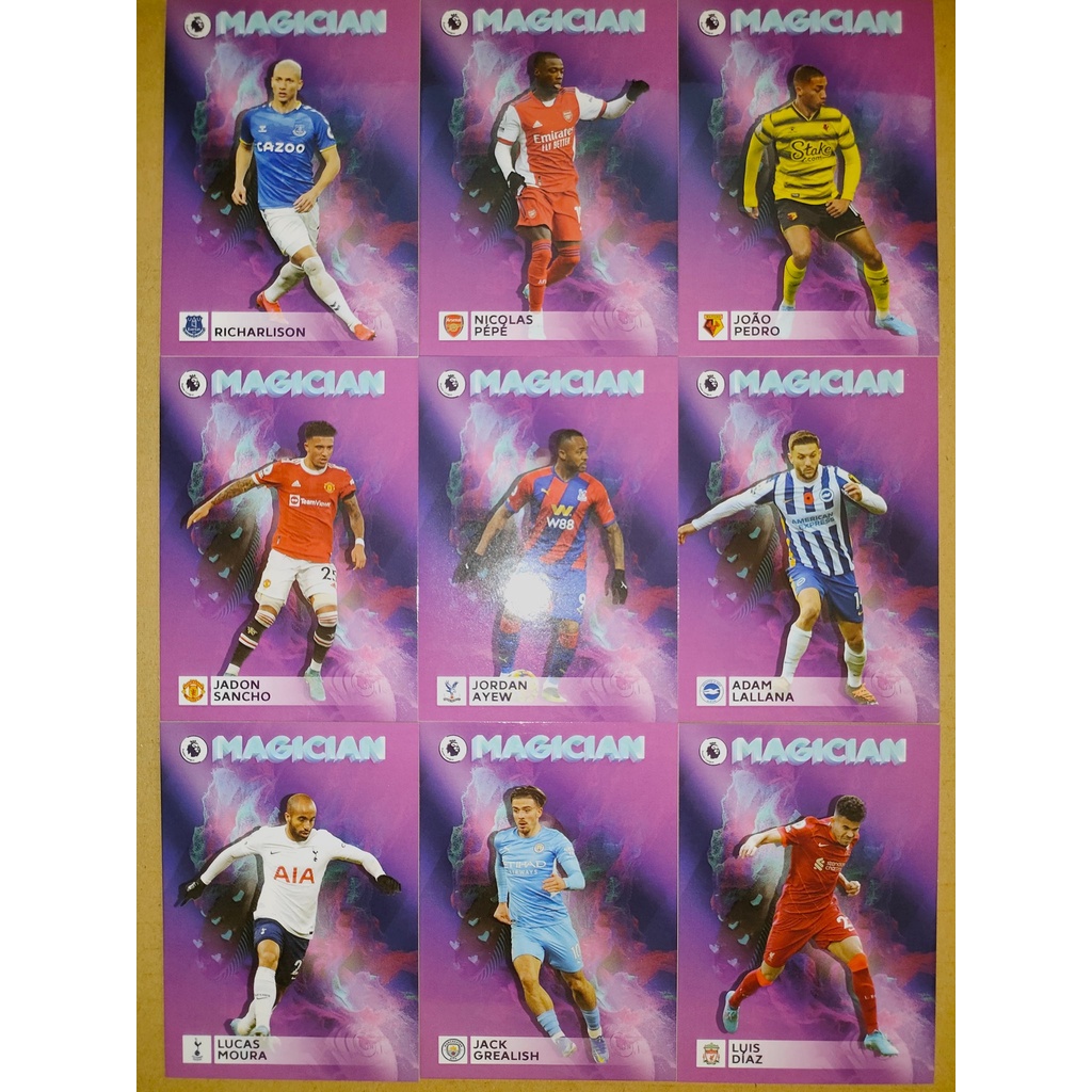 thẻ SKY Magician - Richarlison, Pepe, Joao Pedro, Jadon Sancho, Ayew, Moura, Lallana, Luis Diaz, Jack Grealish -Man City