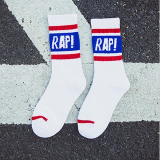 Vớ cổ trung chữ RAP