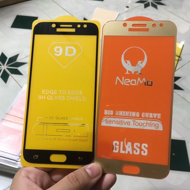 Samsung J7 Pro_Kính cường lực 9D Full màn hình cao cấp