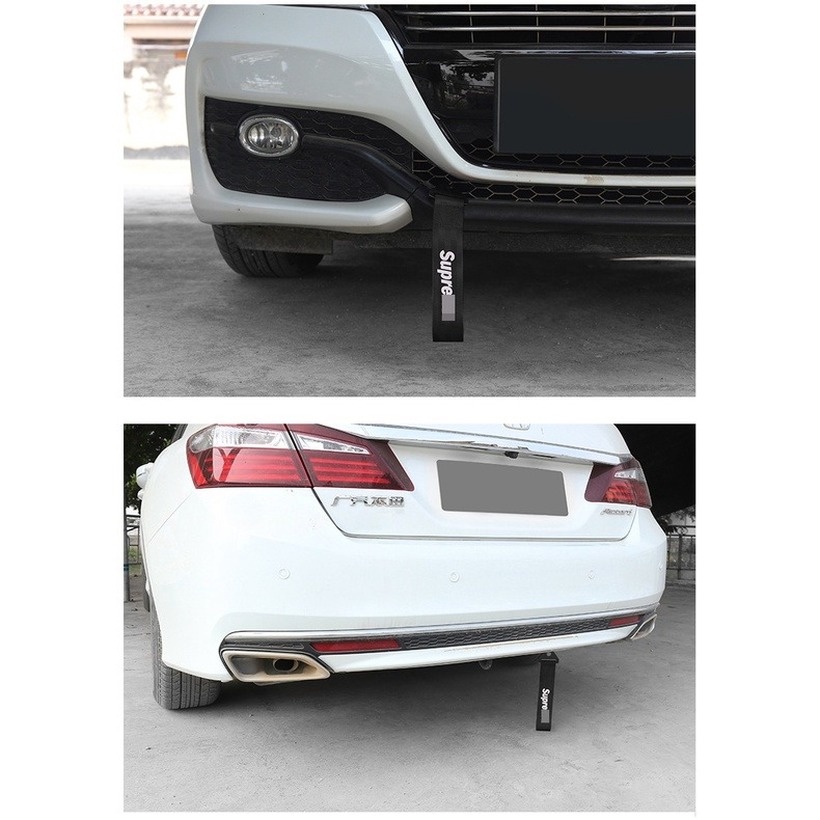 Dây Thừng Supreme Gắn Trang Trí Cản Trước Sau Cho Xe Hơi