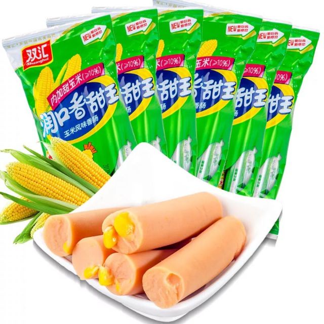 Xúc xích ngô dài ăn liền xanh lá | BigBuy360 - bigbuy360.vn