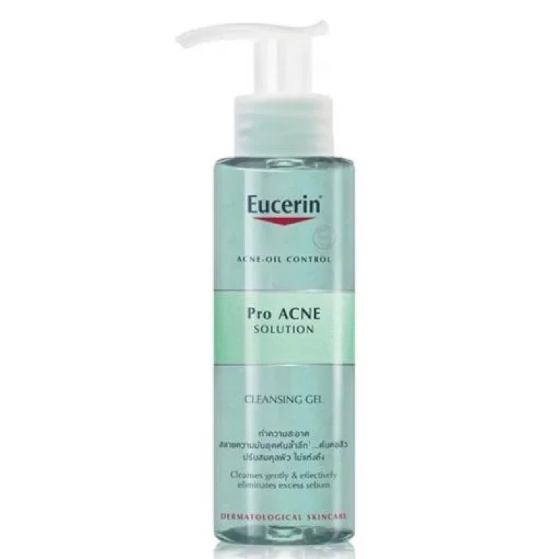 sữa rửa mặt Eucerin Cleansing Gel Pro Acne Solution