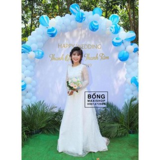 Váy Lụa Hoa Tuyết Trắng/Đỏ -  -  dth94
