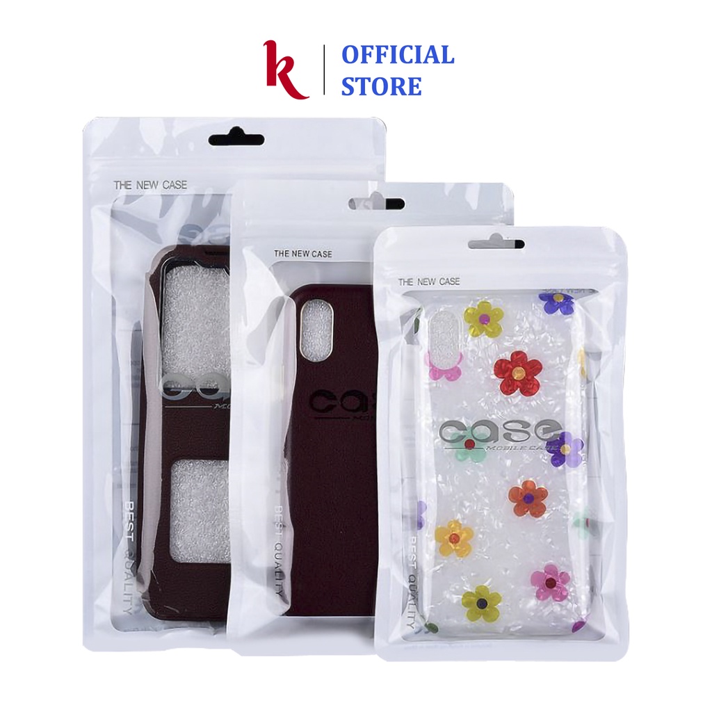 Túi zip đựng phụ kiện case đa năng ốp điện thoại có thể tái sử dụng