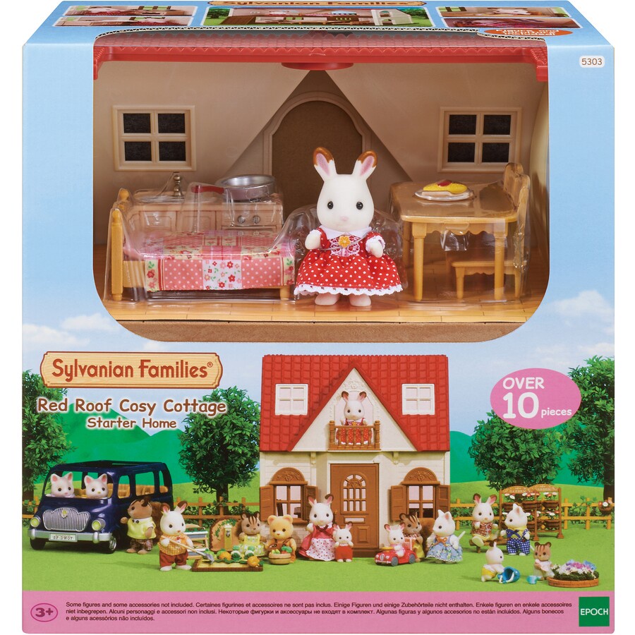 Đồ chơi Ngôi nhà thỏ Cosy Mái ngói đỏ Sylvanian Families EP-5303