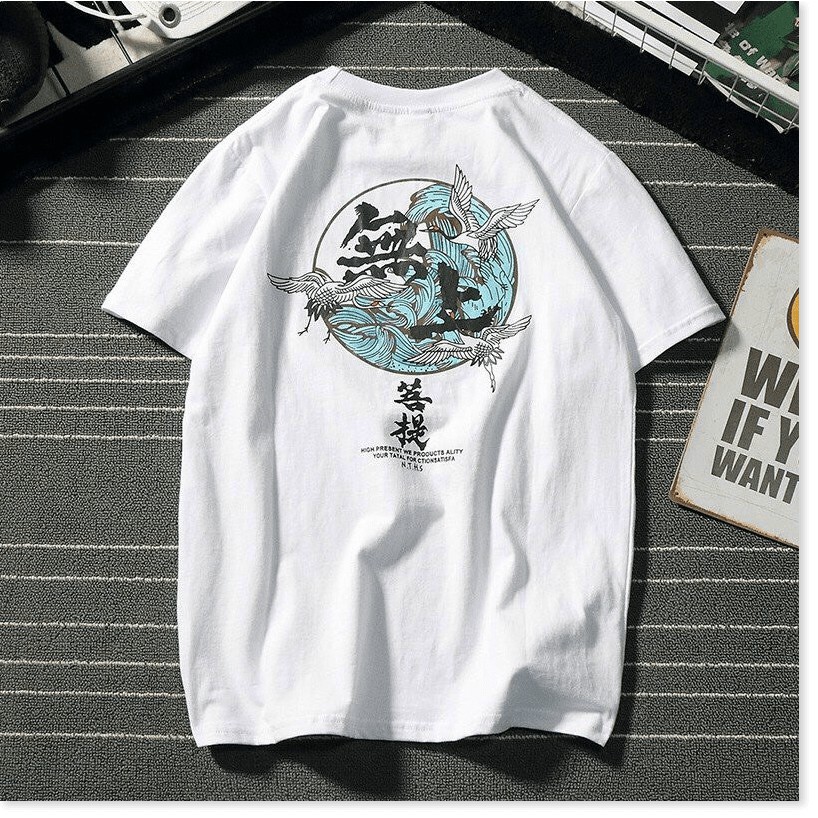 ÁO THUN TRẮNG CHỨ TRUNG QUỐC CHẤT ĐẸP , COOL NGÀU CHO GIỚI TRẺ KHANH AN FASHION