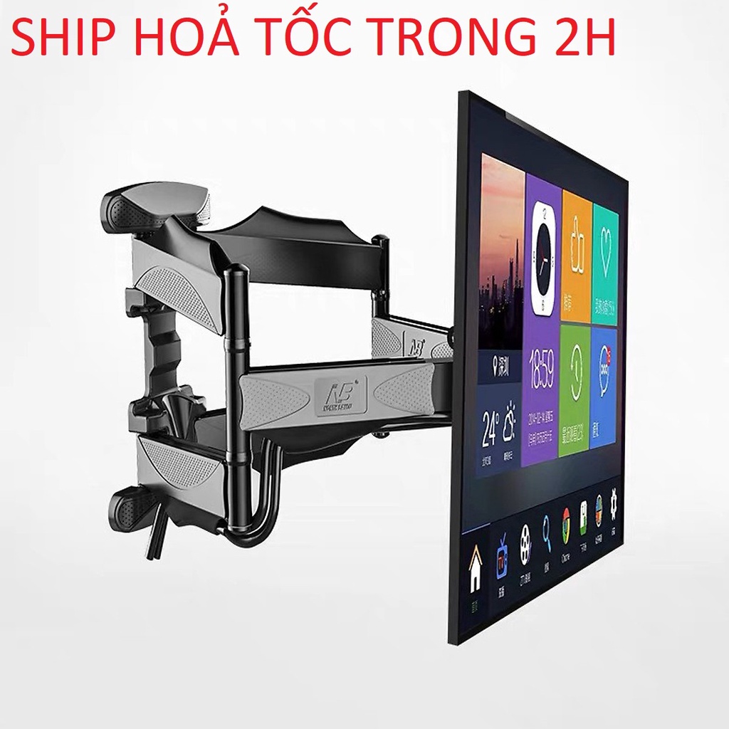 Giá treo tivi xoay đa năng NB - P5 .tivi 32-60 inch - hàng nhập khẩu -bảo hànhh 24 tháng