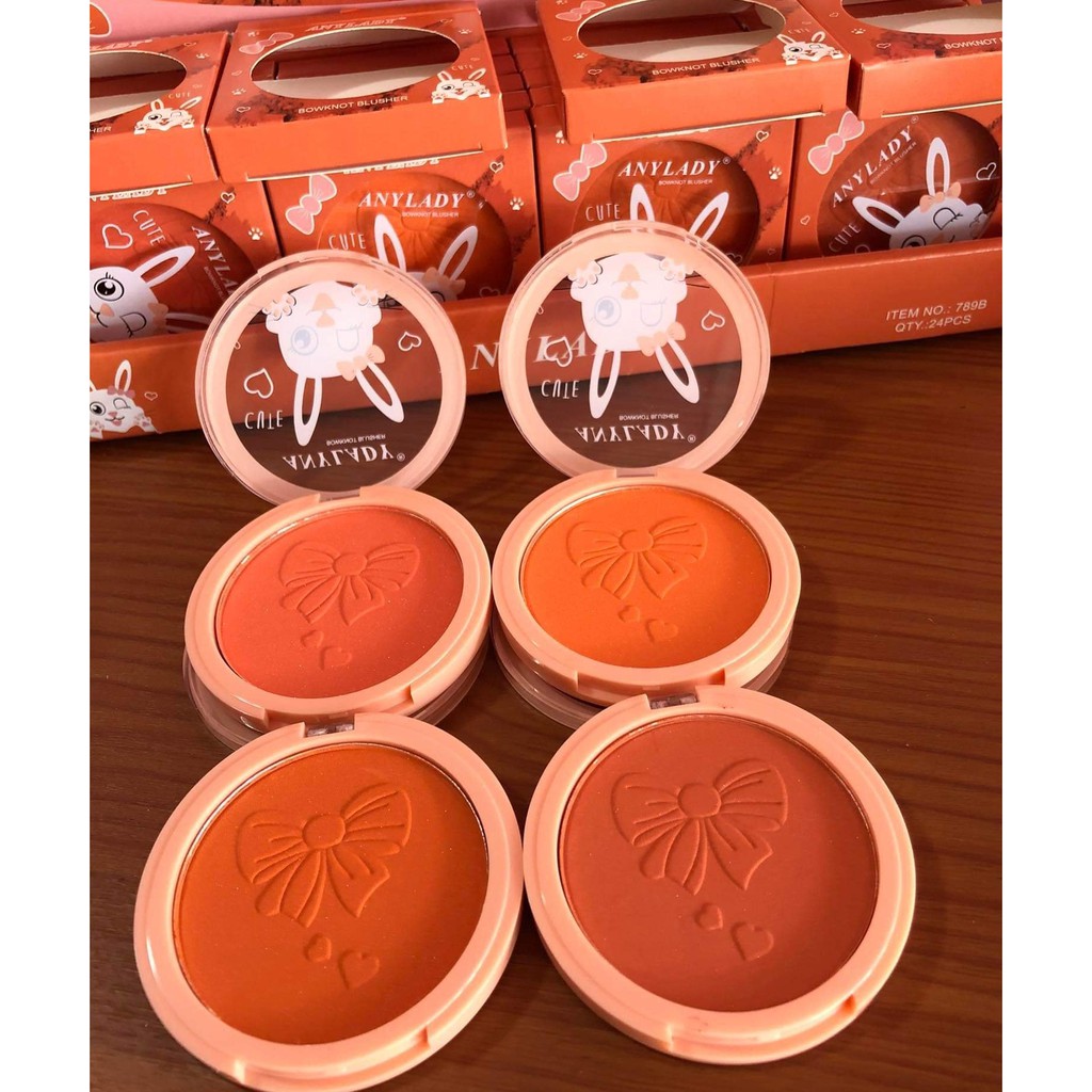 Phấn Má Thỏ Cute ANYLADY BOWKNOT BLUSHER MÀU CỰC ĐẸP NO.789B | BigBuy360 - bigbuy360.vn