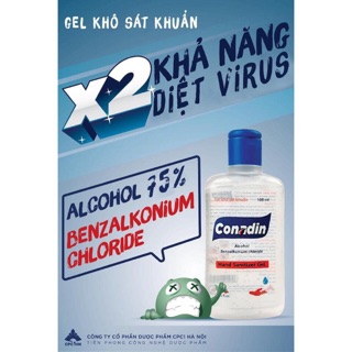 Gel khô sát khuẩn Conadin